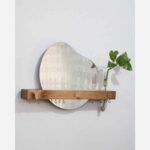 Price and Buy Geometric Mirror Key Hanging – Wood-Based Wall Organizer with a Modern Twist - Image 3