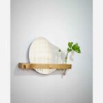 Price and Buy Geometric Mirror Key Hanging – Wood-Based Wall Organizer with a Modern Twist - Image 4