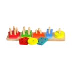 Price and Buy Geometric Shapes Puzzle Toy – Educational Game Based on Montessori Principles - Image 3