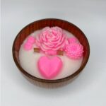 Price and Buy Giftable Candle in Rustic Wood Jar – Perfect for Decoration & Unique Gift - Image 3