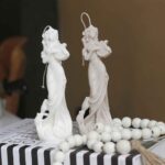 Price and Buy Girl with Harp Candle – Aesthetic Gift for Music Lovers - Image 4