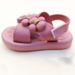 Price and Buy Girls’ Casual Sport Sandals – Dusty Pink with Flower Motif - Image 3