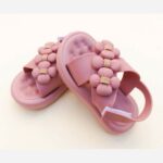 Price and Buy Girls’ Casual Sport Sandals – Dusty Pink with Flower Motif - Image 6