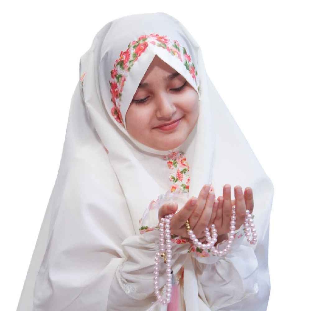 Price and Buy Girls’ Jashn-e Taklif Chador Set with Sleeves Model Mahsa - Image 4