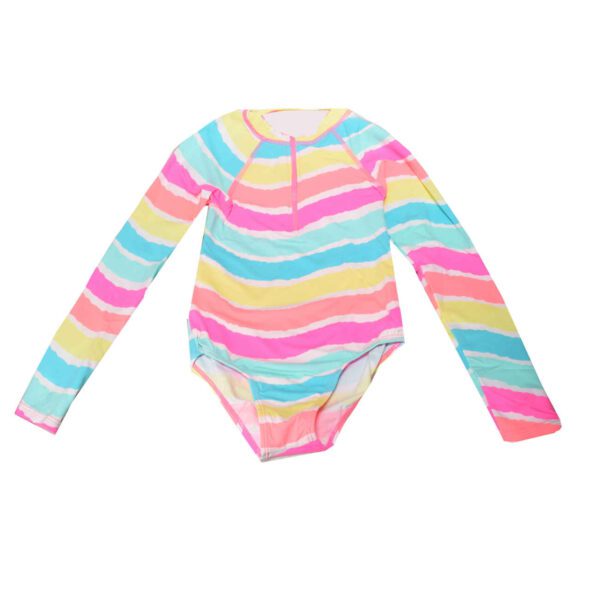 Price and Buy Girls’ Long-Sleeve Rainbow Swimsuit – Perfect for Sunny Days_690390cc07e9a.jpeg Price and Buy Girls’ Long-Sleeve Rainbow Swimsuit – Perfect for Sunny Days