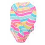 Price and Buy Girls’ Long-Sleeve Rainbow Swimsuit – Perfect for Sunny Days - Image 4