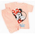 Price and Buy Girl’s T-Shirt & Shorts Set with Minnie Mouse Design