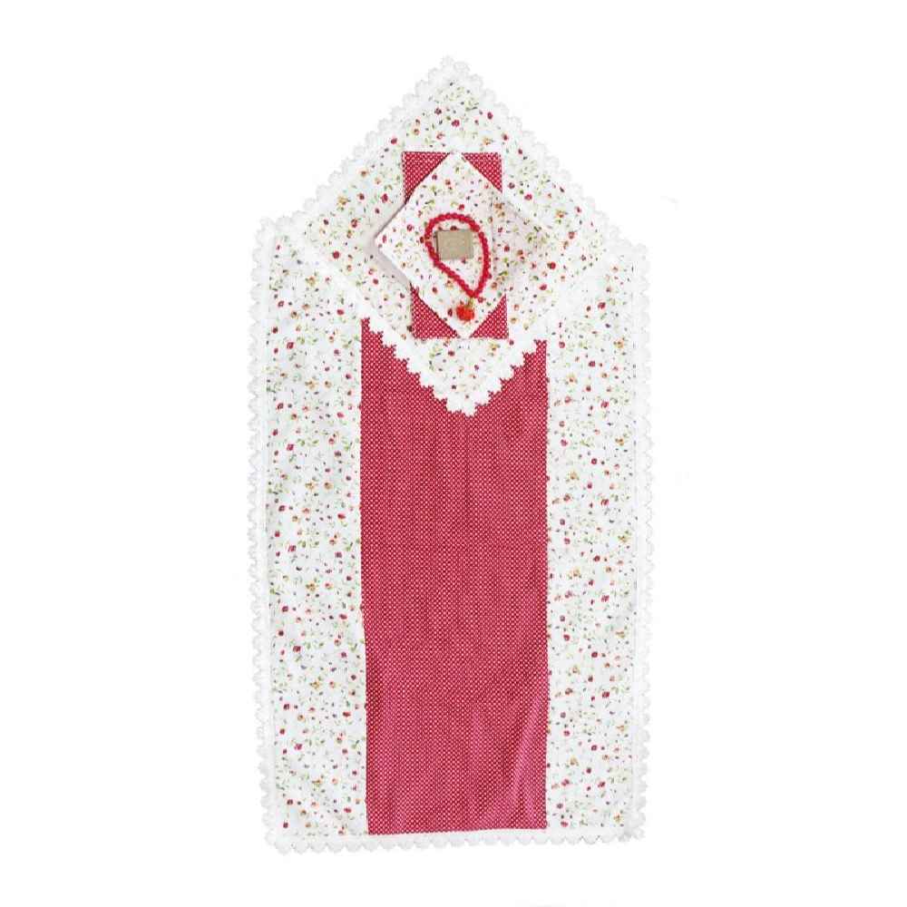 Price and Buy Girls’ Taklif Ceremony Chador Set with Sleeves Model Floral - Image 5