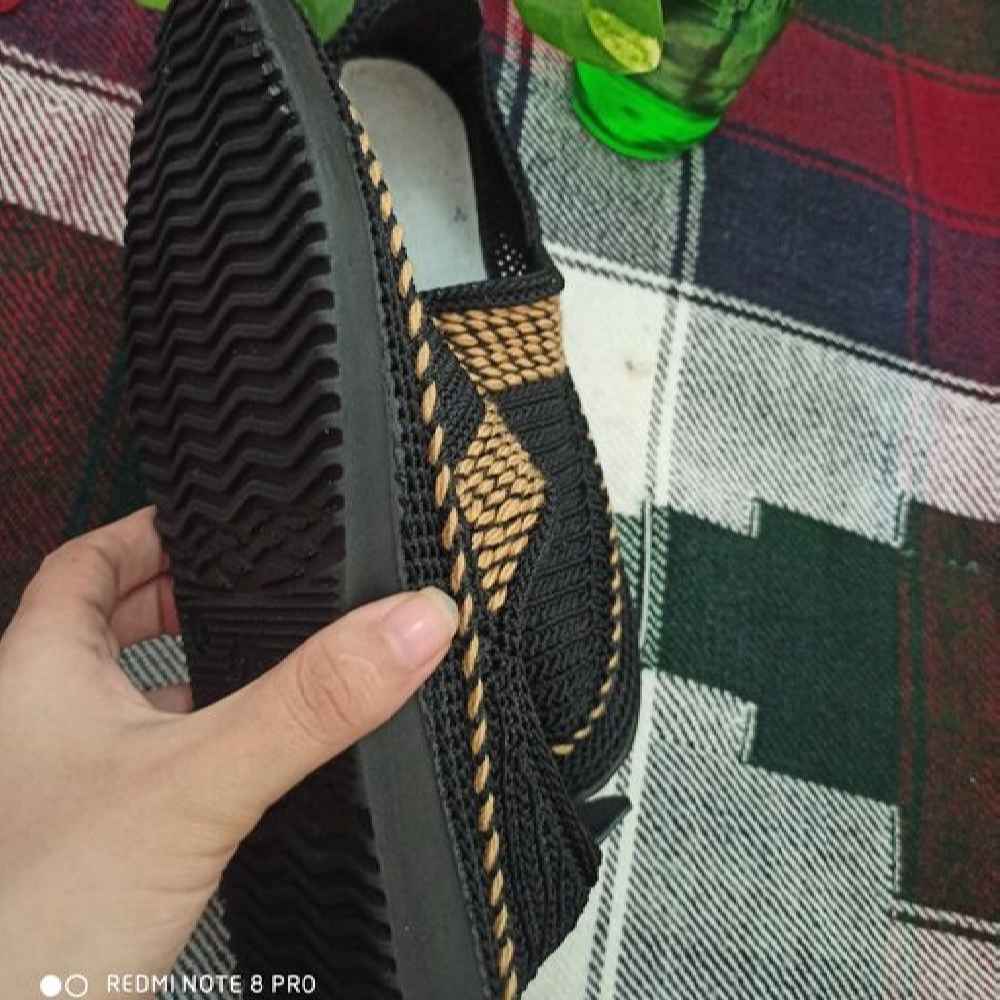 Price and Buy Giveh Shoes – Persian Handcrafted Breathable Footwear Black Klash Model - Image 4