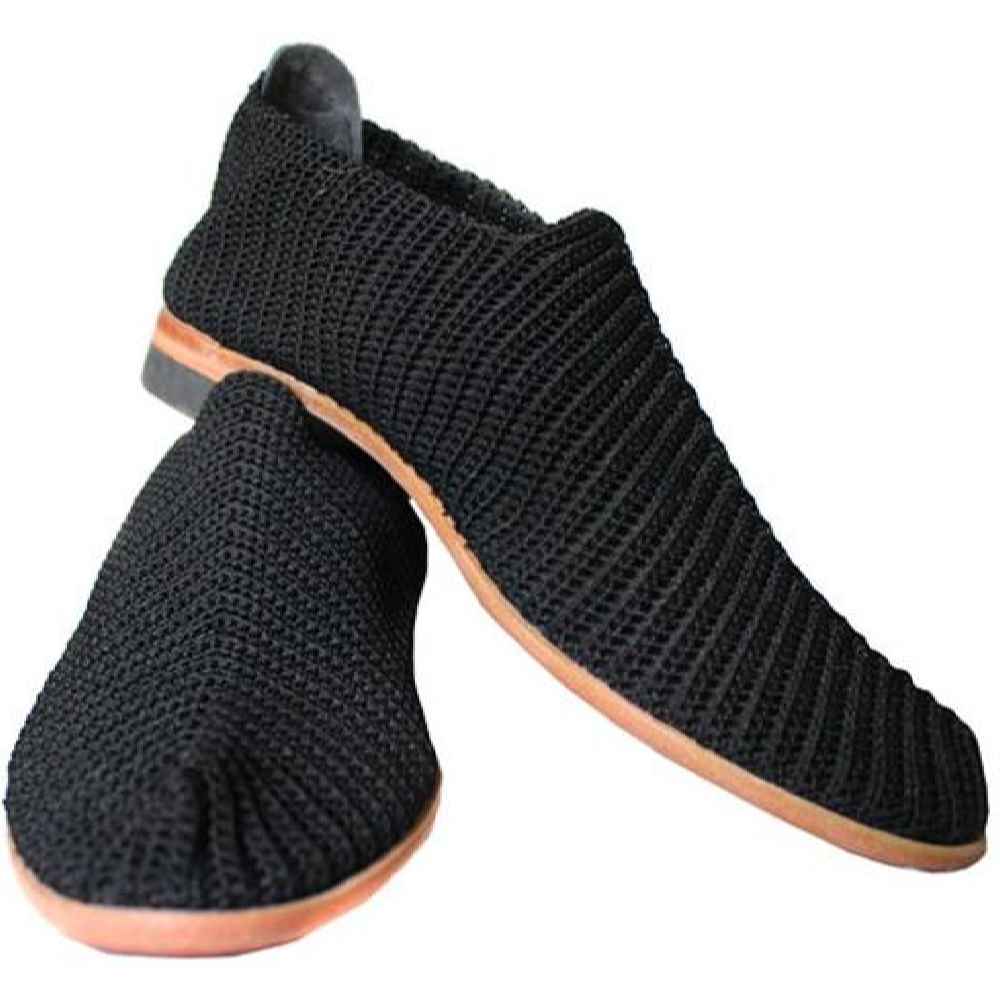 Price and Buy Giveh Shoes – Persian Handcrafted Breathable Footwear Black Klash Model
