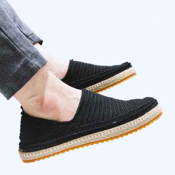 Price and Buy Giveh Shoes – Persian Handcrafted Breathable Footwear Black Model_68f62806d26e8.jpeg Price and Buy Giveh Shoes – Persian Handcrafted Breathable Footwear Black Model