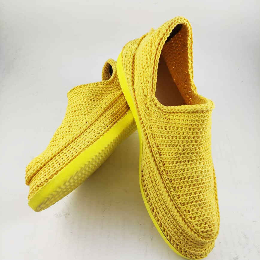 Price and Buy Giveh Shoes – Persian Handcrafted Breathable Footwear Yellow Sun Model