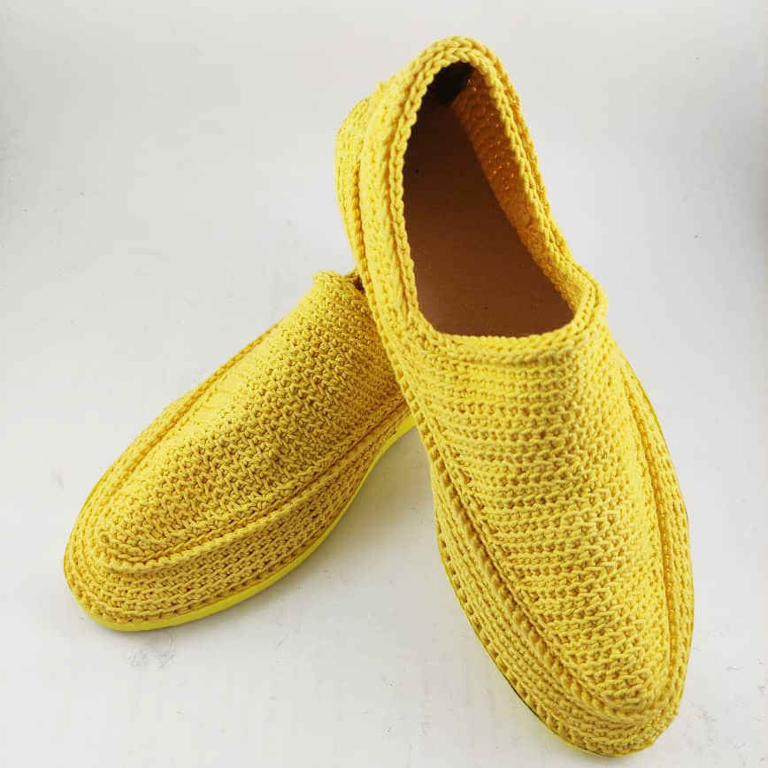 Price and Buy Giveh Shoes – Persian Handcrafted Breathable Footwear Yellow Sun Model - Image 3