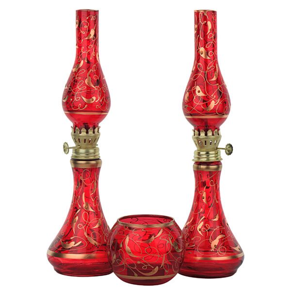 Price and Buy Glass Kerosene Oil Lamp Set with Candle Holder Vintage Design_68fe9bd699562.jpeg Price and Buy Glass Kerosene Oil Lamp Set with Candle Holder Vintage Design