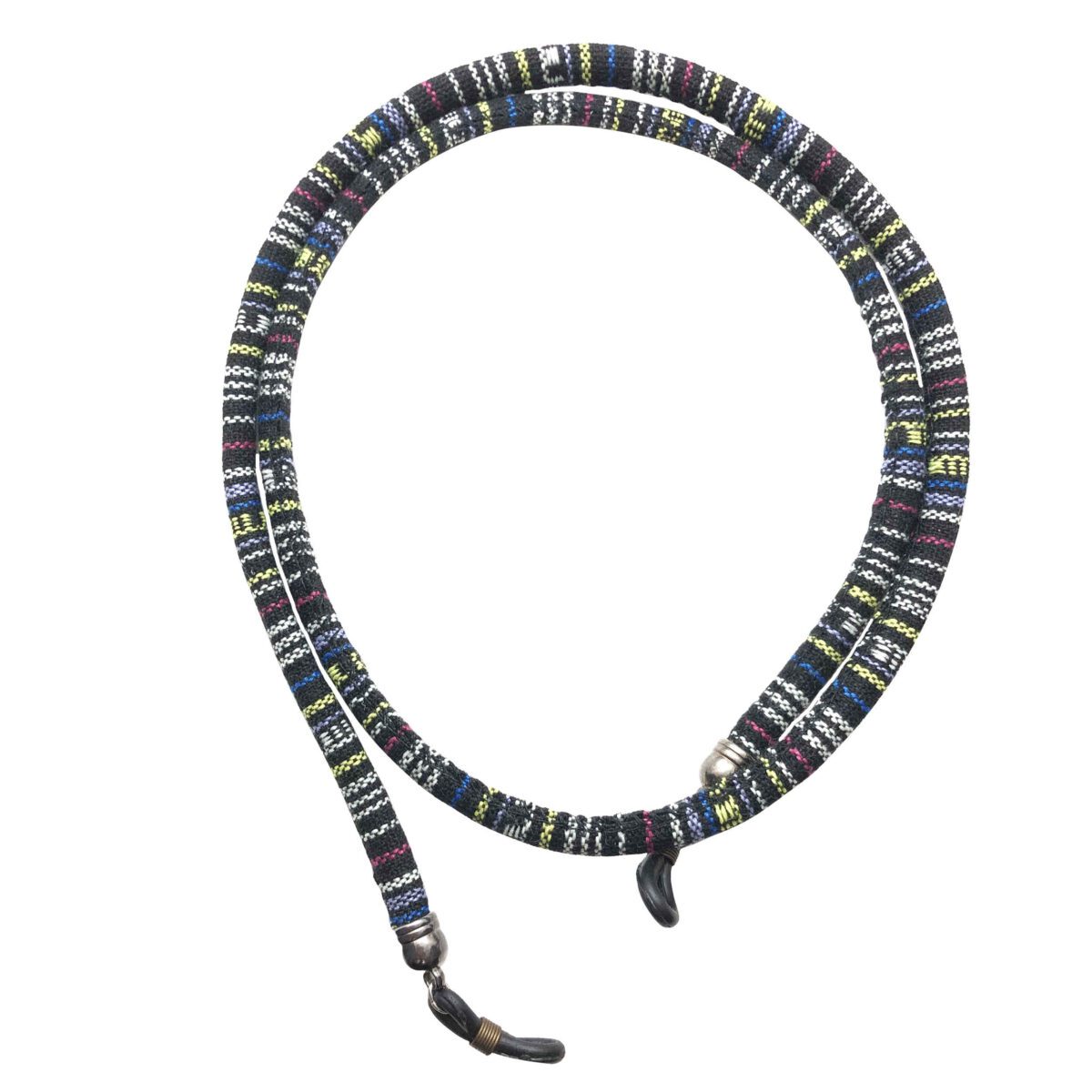 Price and Buy Glasses Strap – Black Striped Design