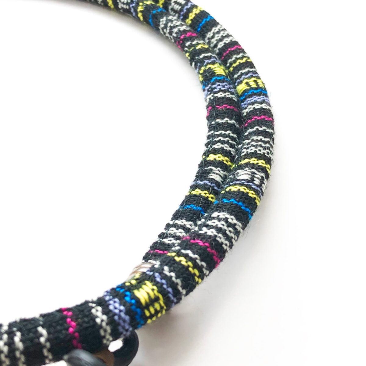 Price and Buy Glasses Strap – Black Striped Design - Image 6