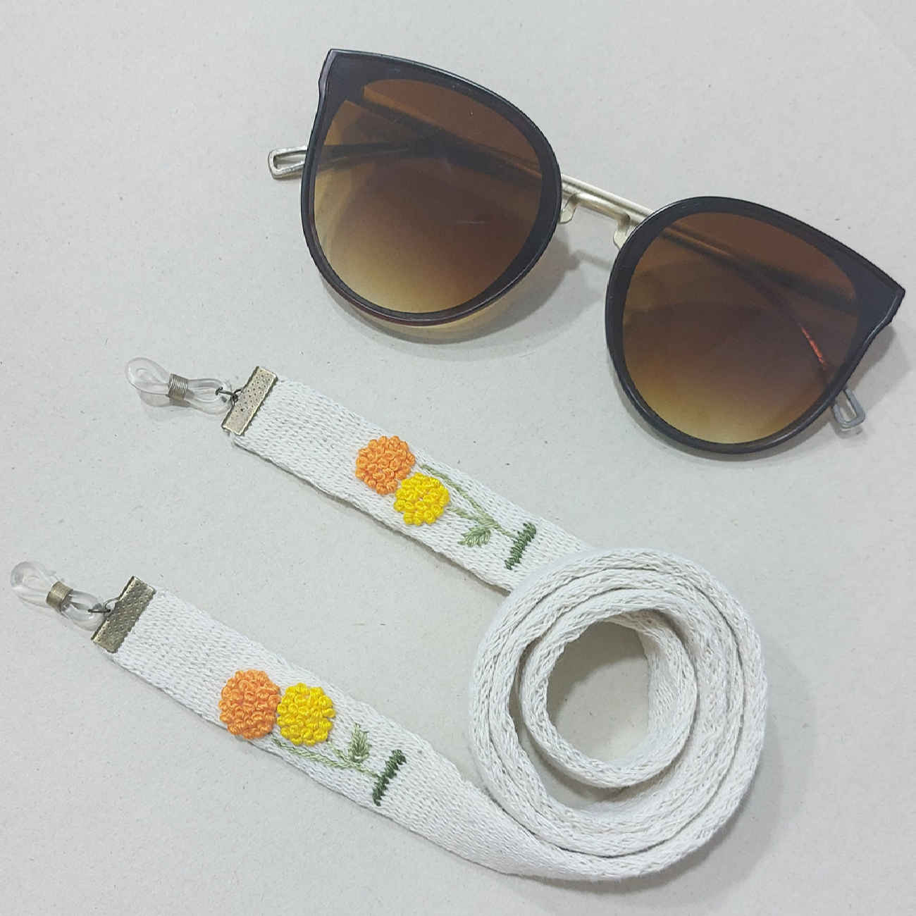 Price and Buy Glasses Strap – Durable Embroidery Design