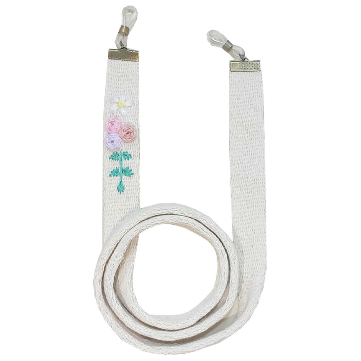 Price and Buy Glasses Strap – Handcrafted Flower Embroidery - Image 5