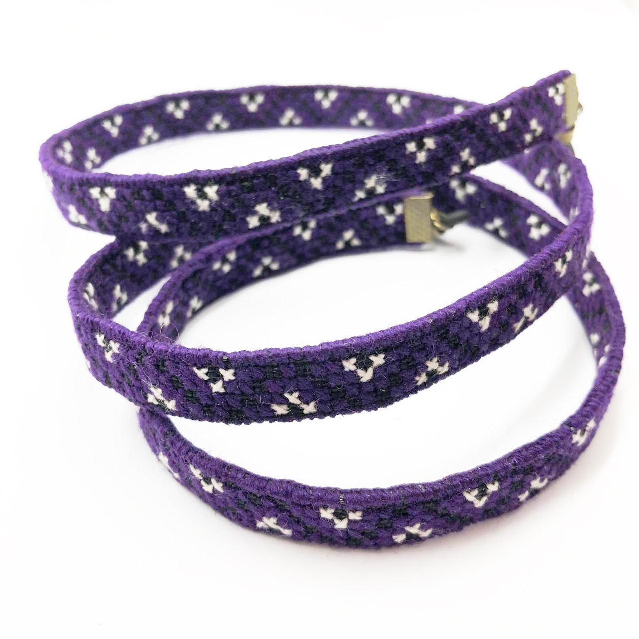 Price and Buy Glasses Strap – Handcrafted Purple with Baluchi Embroidery