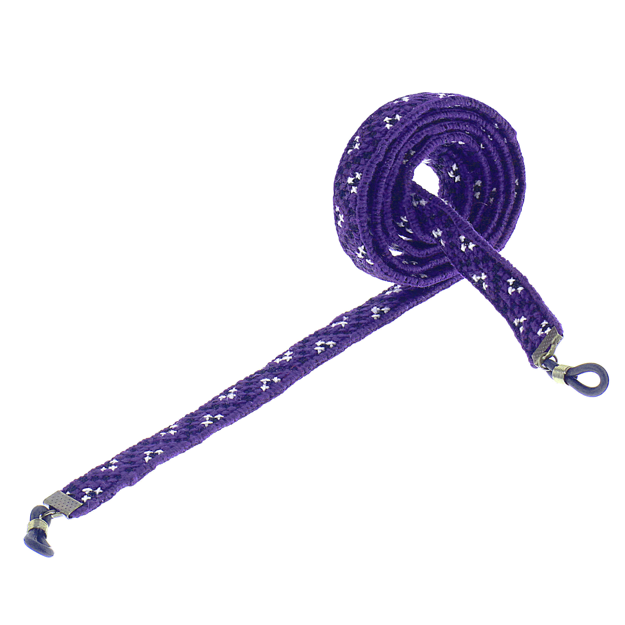 Price and Buy Glasses Strap – Handcrafted Purple with Baluchi Embroidery - Image 4