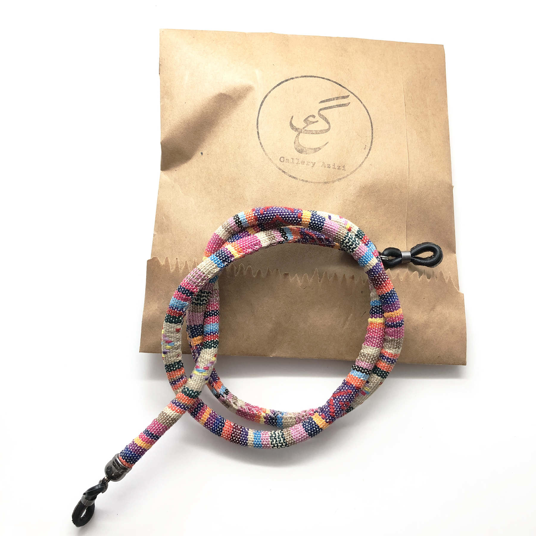 Price and Buy Glasses Strap – Handcrafted Striped Design - Image 4
