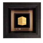 Price and Buy Gold-Embossed Decorative Islamic Tile with Kaaba Design- Islamic Wall Decor Frame