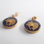 Price and Buy Gold Plated Drop Earrings Handcrafted Elephant Design - Image 3