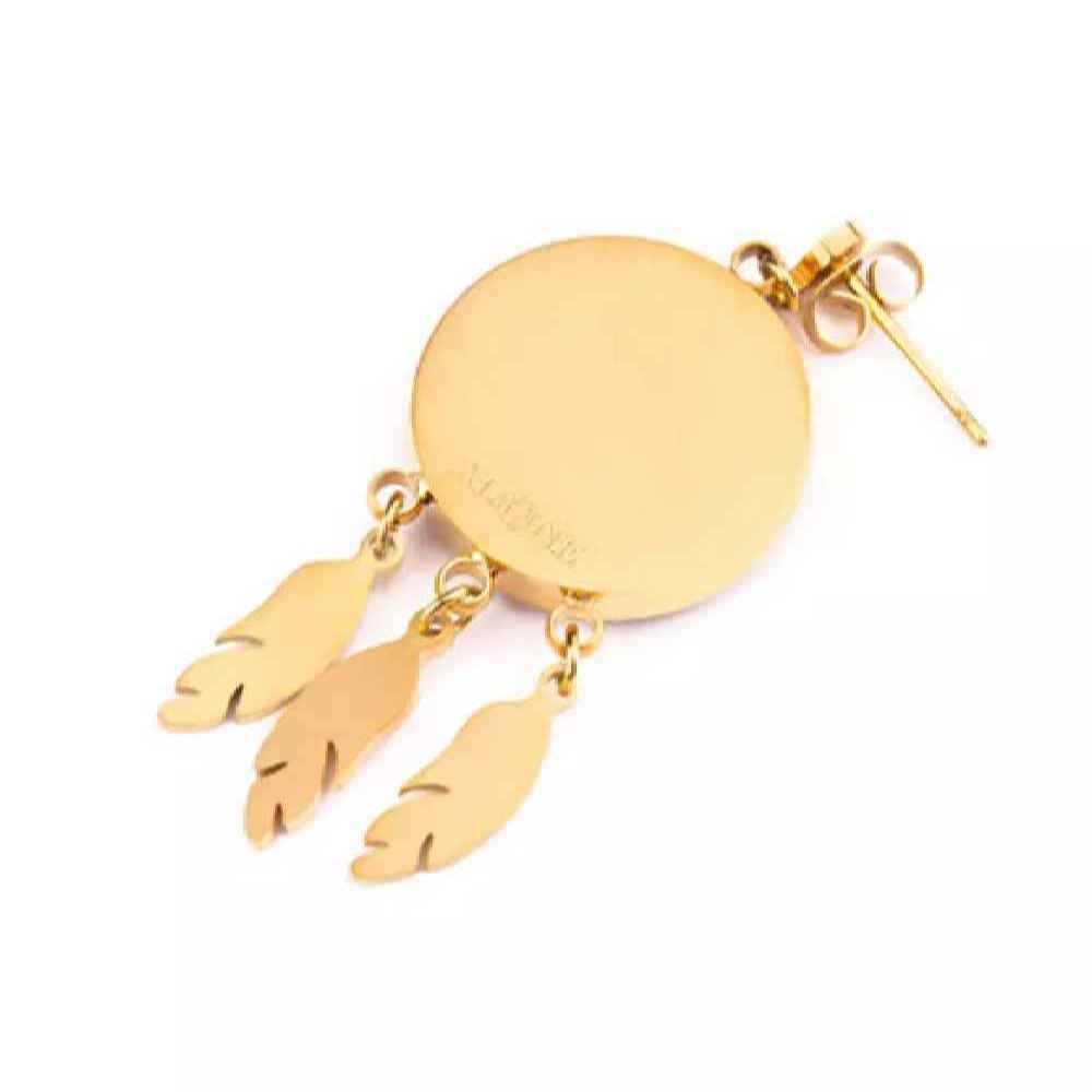 Price and Buy Gold Plated Earring for Women Dream Catcher - Image 3