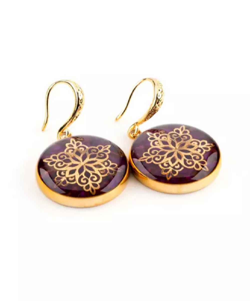 Price and Buy Gold Plated Earring for Women Shamse - Image 3