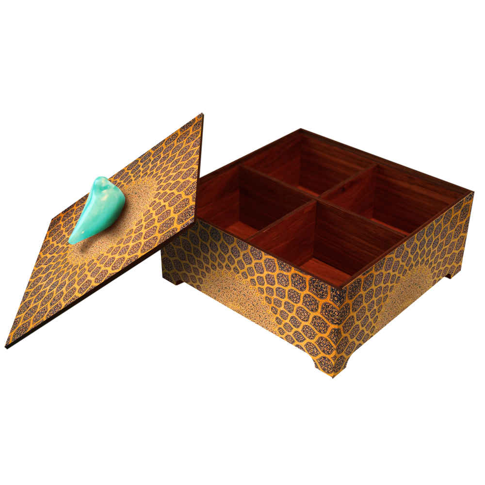 Price and Buy Gonbad Wooden Candy Organizer Box - Image 4