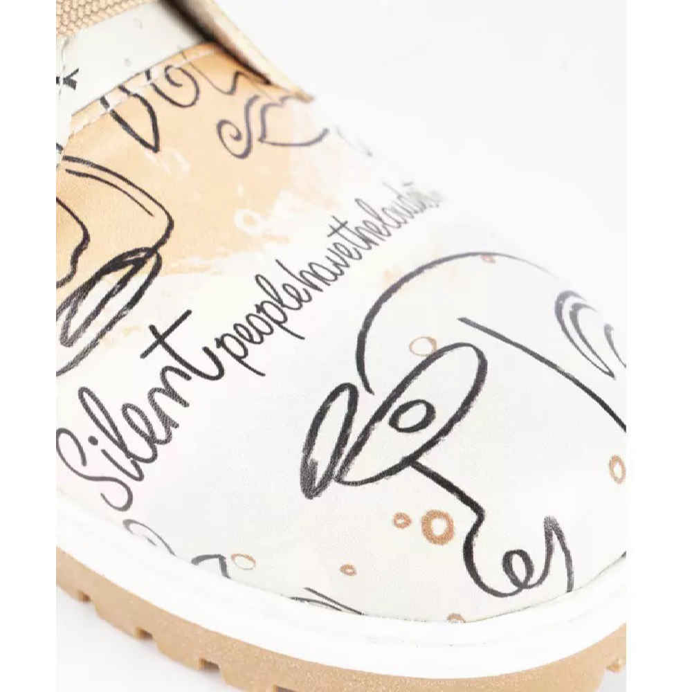 Price and Buy Graffiti Print Ankle Boot for Women – Round Toe Style - Image 4