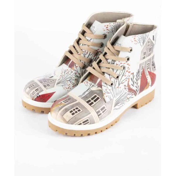 Price and Buy Graffiti Print Ankle Boot for Women – Village House Pattern_68fe6e3b985fa.jpeg Price and Buy Graffiti Print Ankle Boot for Women – Village House Pattern