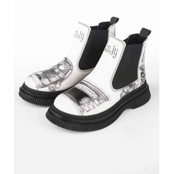 Price and Buy Graffiti Print Chelsea Boots – Synthetic Leather for Women_68fe6cee5f2ed.jpeg Price and Buy Graffiti Print Chelsea Boots – Synthetic Leather for Women