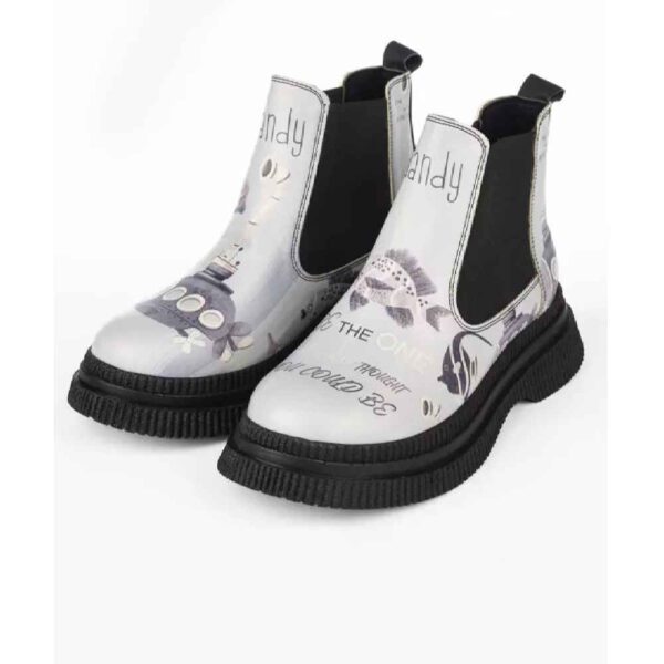 Price and Buy Graffiti Print Chelsea Boots – Synthetic Leather with Fish Pattern_68fe6dee3b6a2.jpeg Price and Buy Graffiti Print Chelsea Boots – Synthetic Leather with Fish Pattern