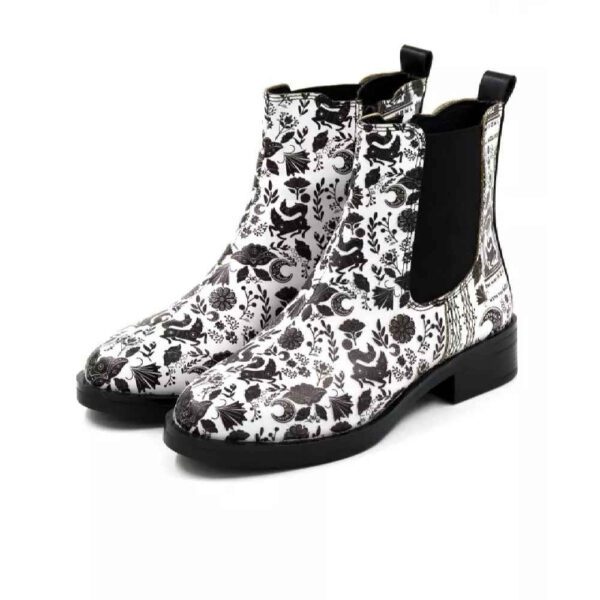 Price and Buy Graffiti Print Chelsea Boots – Synthetic Leather with Zipper_68fe6d8946db6.jpeg Price and Buy Graffiti Print Chelsea Boots – Synthetic Leather with Zipper