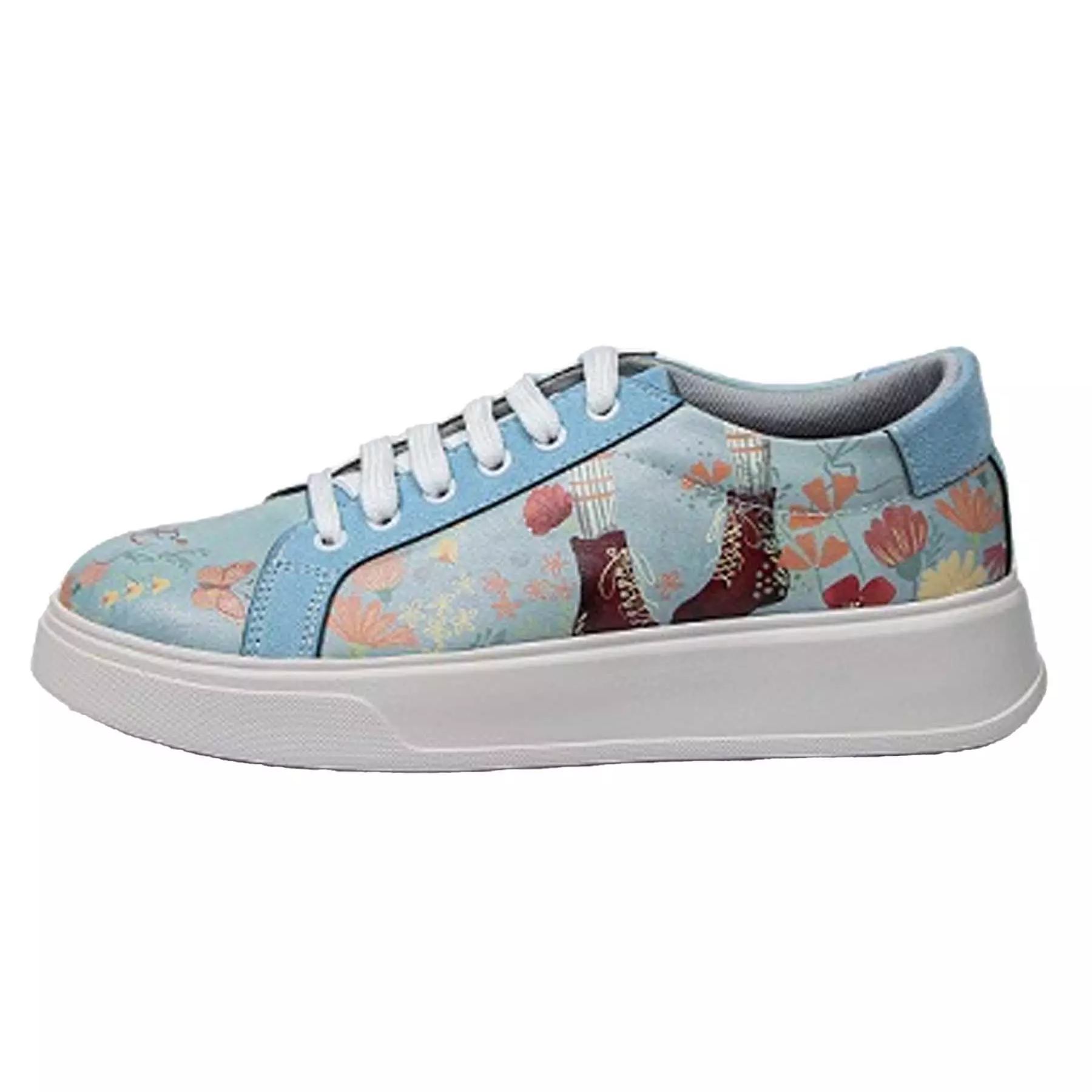 Price and Buy Graffiti Print Sneakers – Women’s Chic Casual Shoes Model Anne Shirley - Image 3