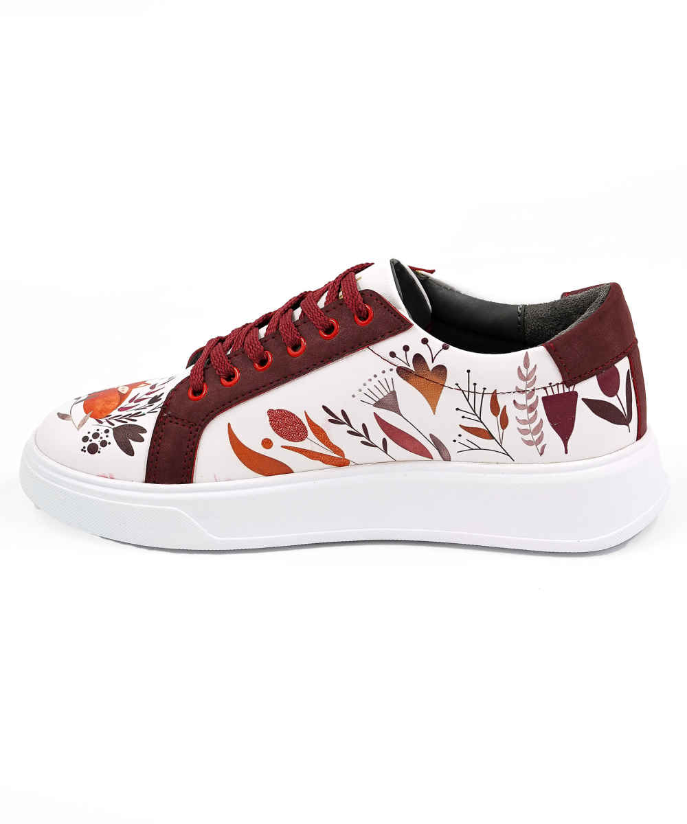 Price and Buy Graffiti Print Sneakers – Women’s Chic Casual Shoes Model Fox - Image 4