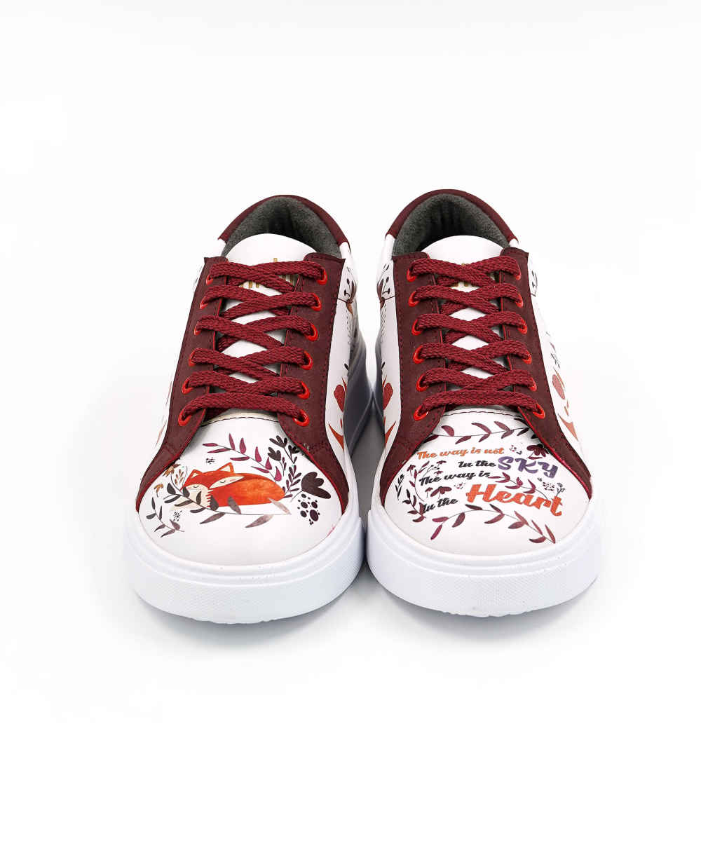 Price and Buy Graffiti Print Sneakers – Women’s Chic Casual Shoes Model Fox - Image 6