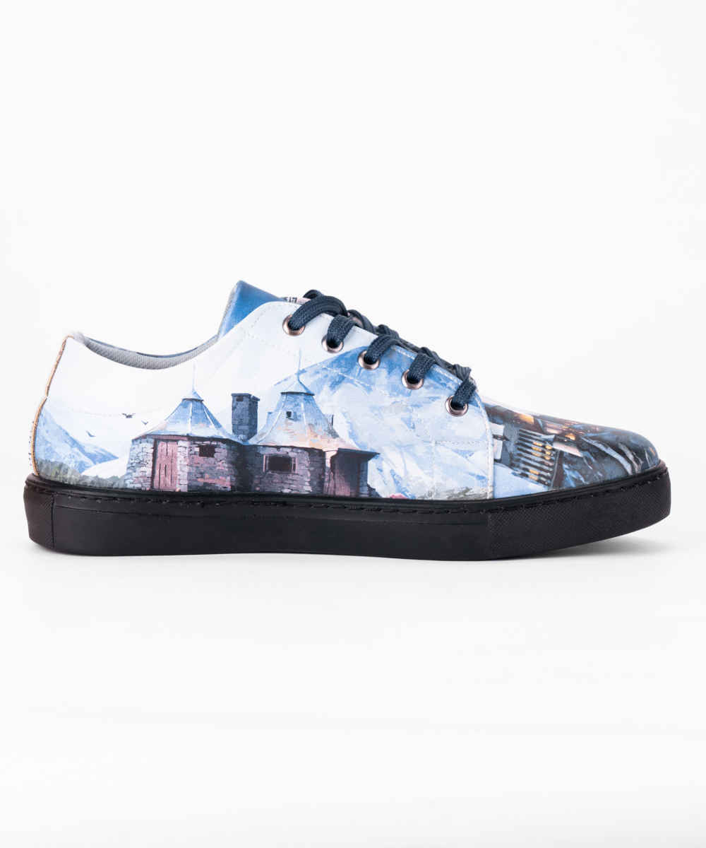 Price and Buy Graffiti Print Sneakers – Women’s Chic Casual Shoes Model Harry Potter - Image 3