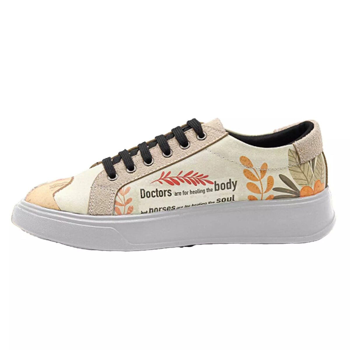 Price and Buy Graffiti Print Sneakers – Women’s Chic Casual Shoes Model Horse - Image 4