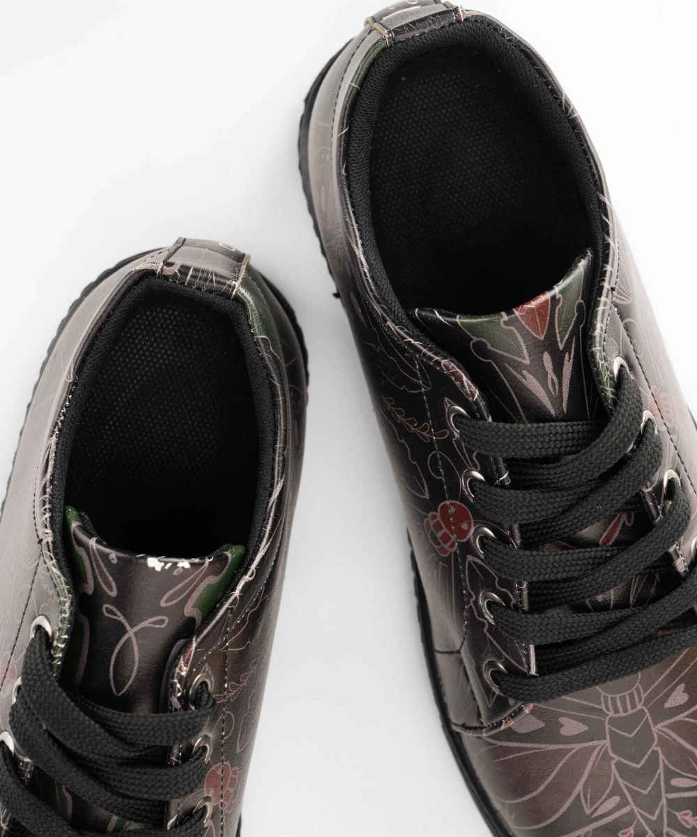 Price and Buy Graffiti Print Sneakers – Women’s Chic Casual Shoes Model Javan - Image 5