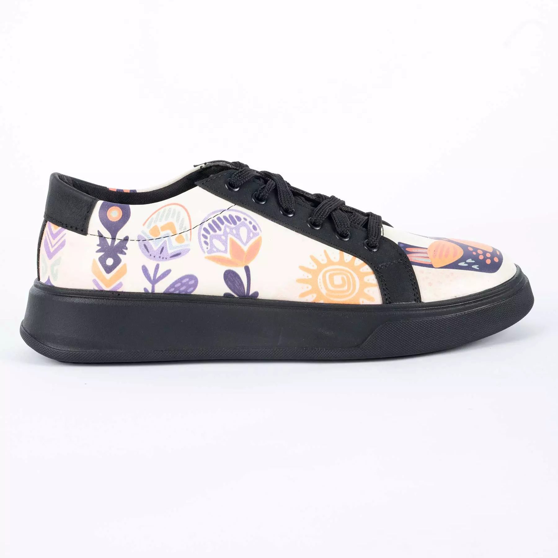 Price and Buy Graffiti Print Sneakers – Women’s Chic Casual Shoes Model Ramona - Image 3