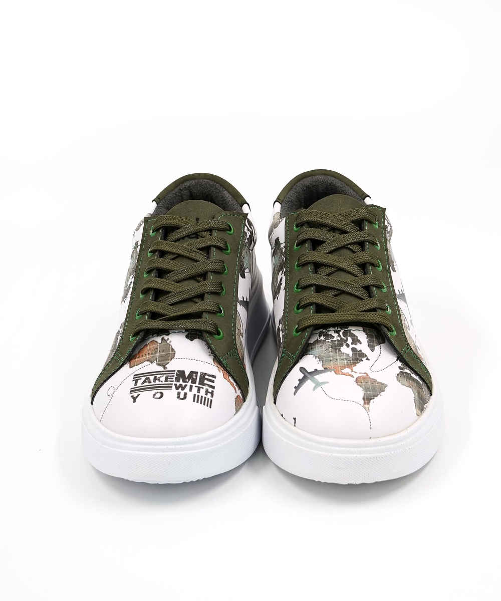 Price and Buy Graffiti Print Sneakers – Women’s Chic Casual Shoes Model Rana - Image 3