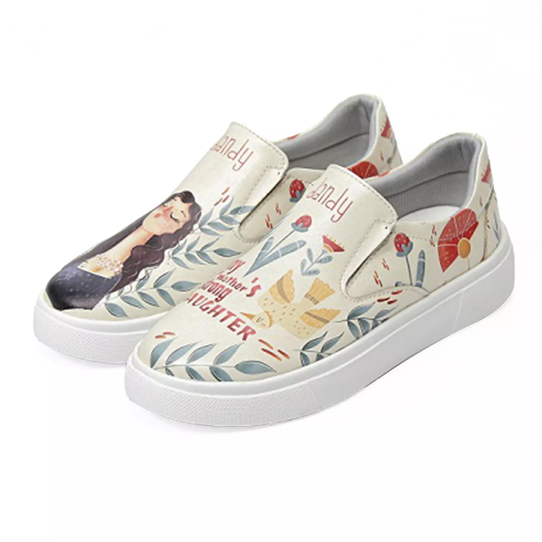 Price and Buy Graffiti Print Sneakers – Women’s Chic Casual Shoes Model Shahrzad