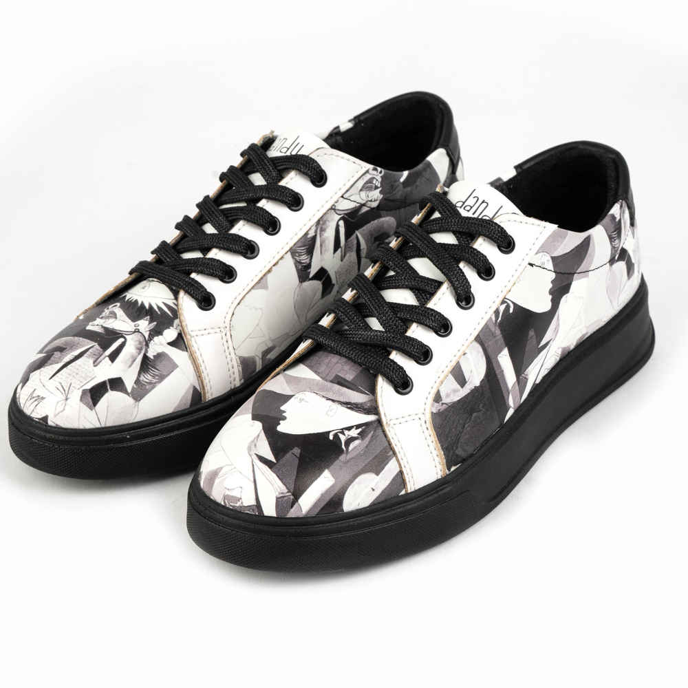 Price and Buy Graffiti Print Sneakers – Women’s Chic Casual Shoes Model Vala