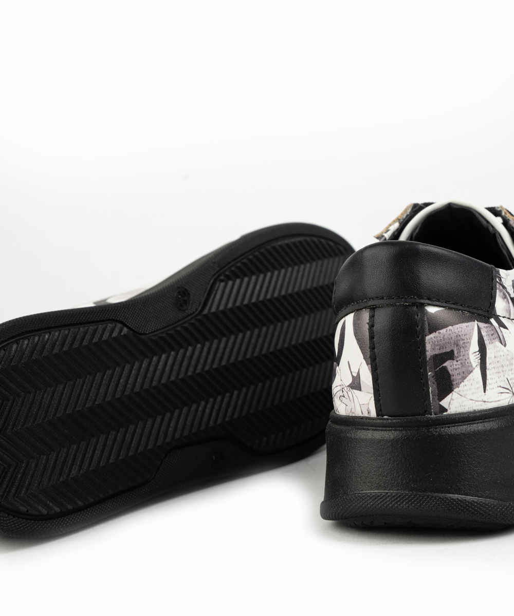 Price and Buy Graffiti Print Sneakers – Women’s Chic Casual Shoes Model Vala - Image 3