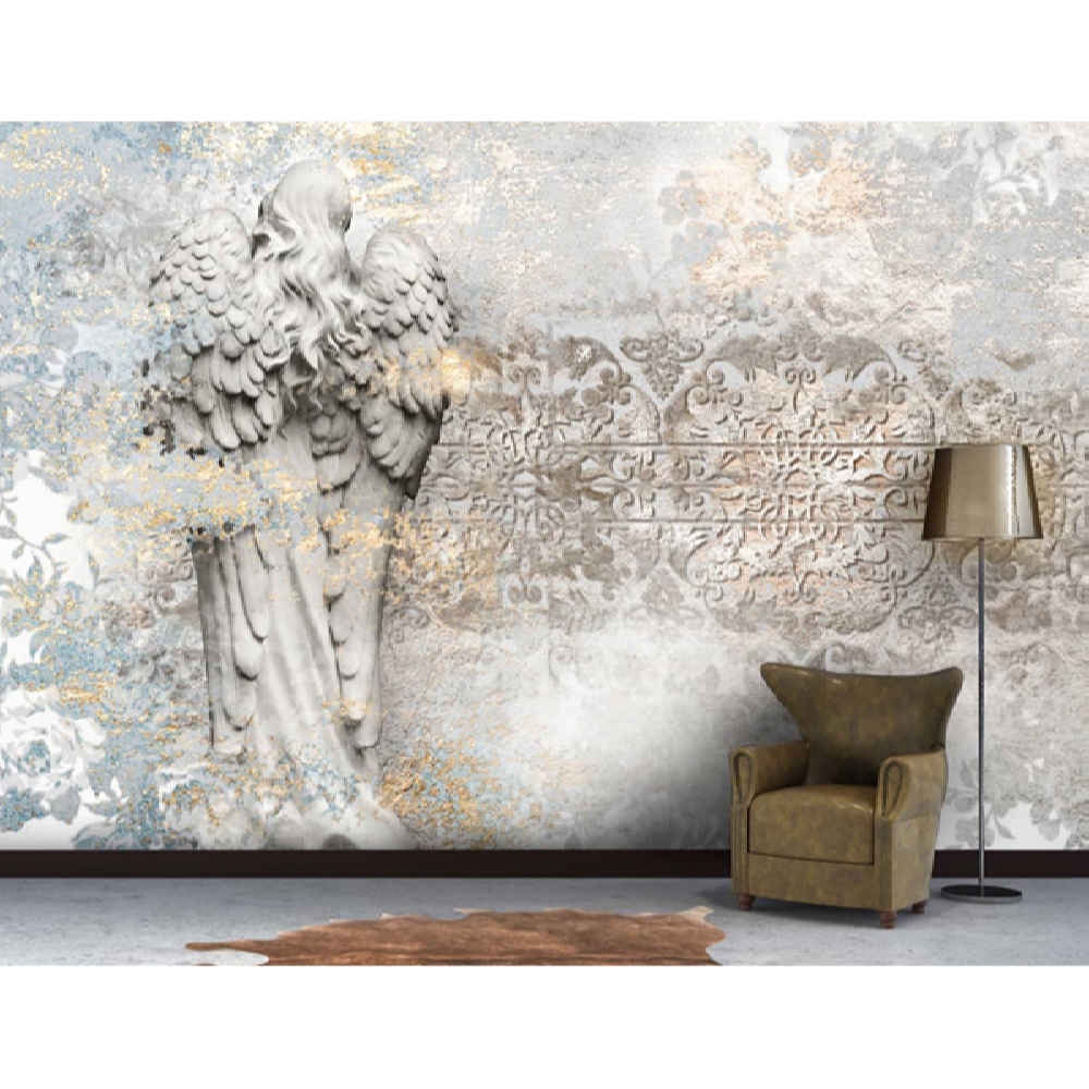Price and Buy Gray Abstract Wall Mural Model Fereshte for Modern Interiors