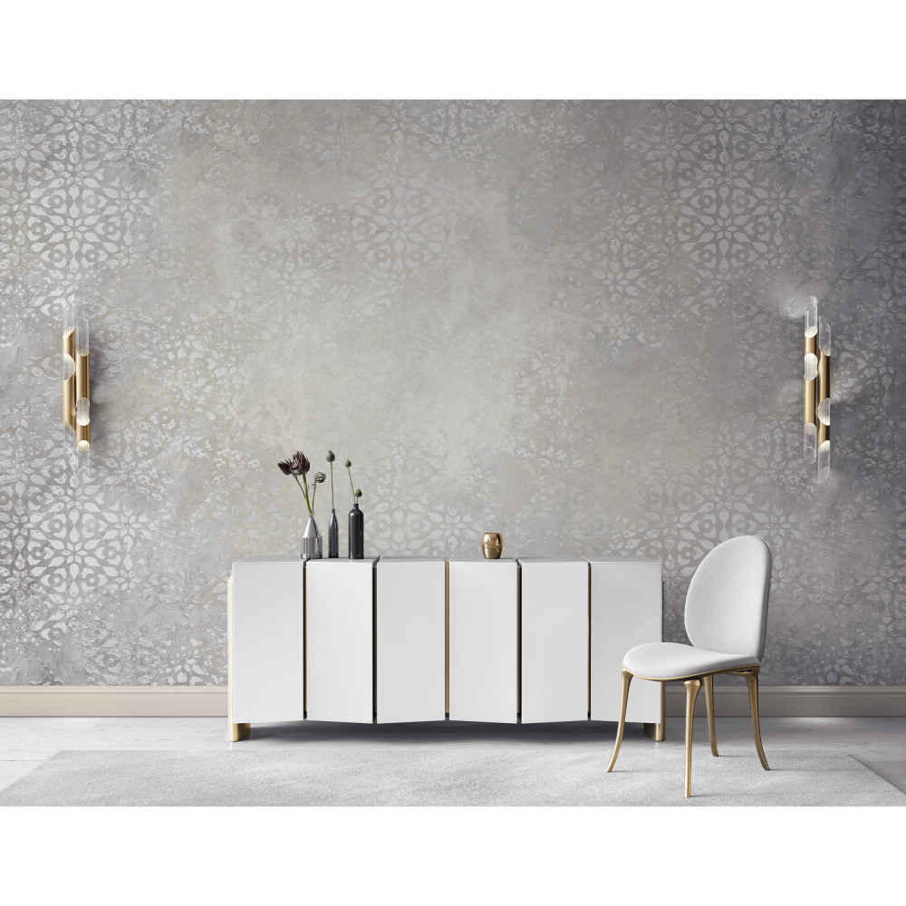 Price and Buy Gray Abstract Wall Mural Model Roya for Modern Interiors
