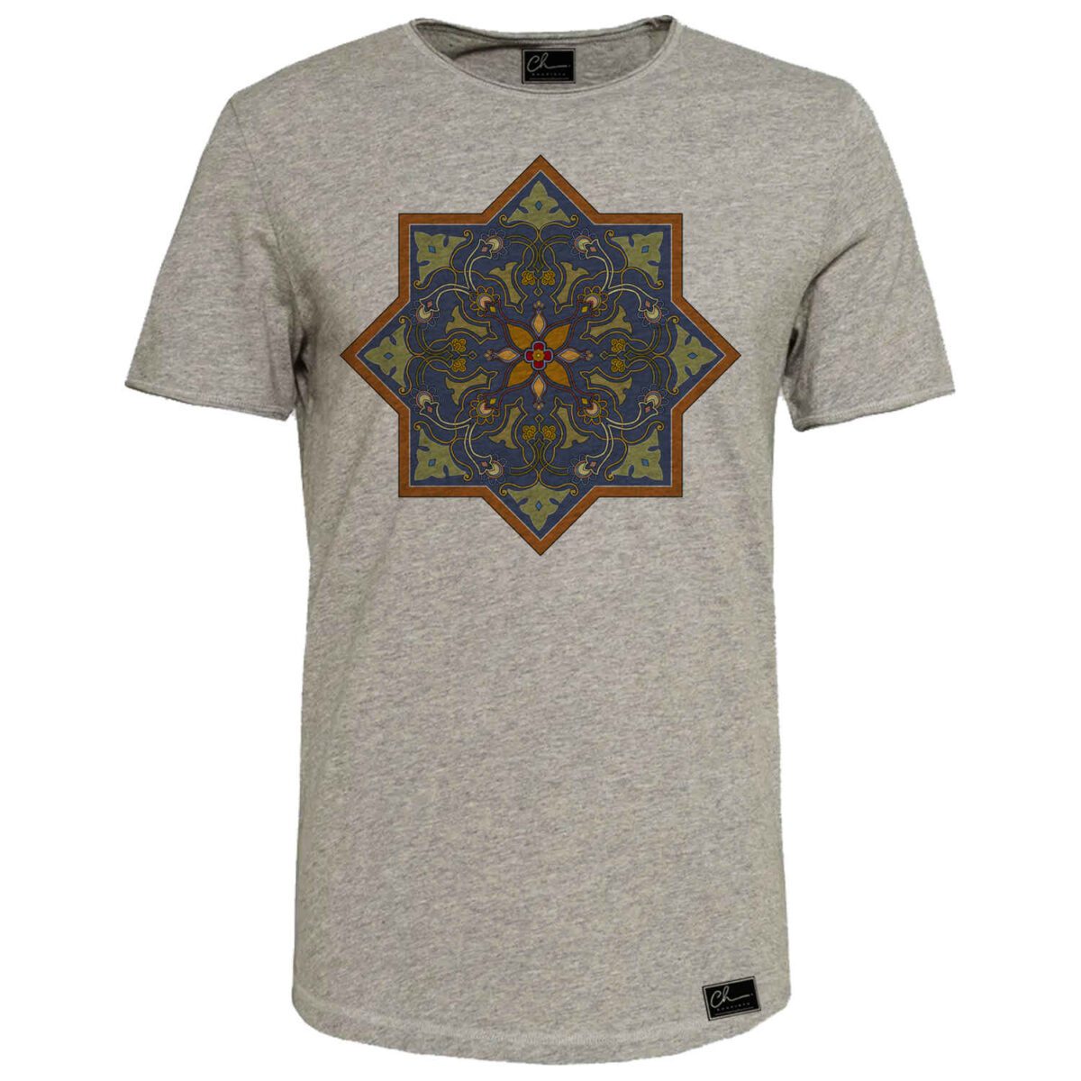 Price and Buy Gray Cotton Short Sleeve T-Shirt Model Dara – Soft & Stylish