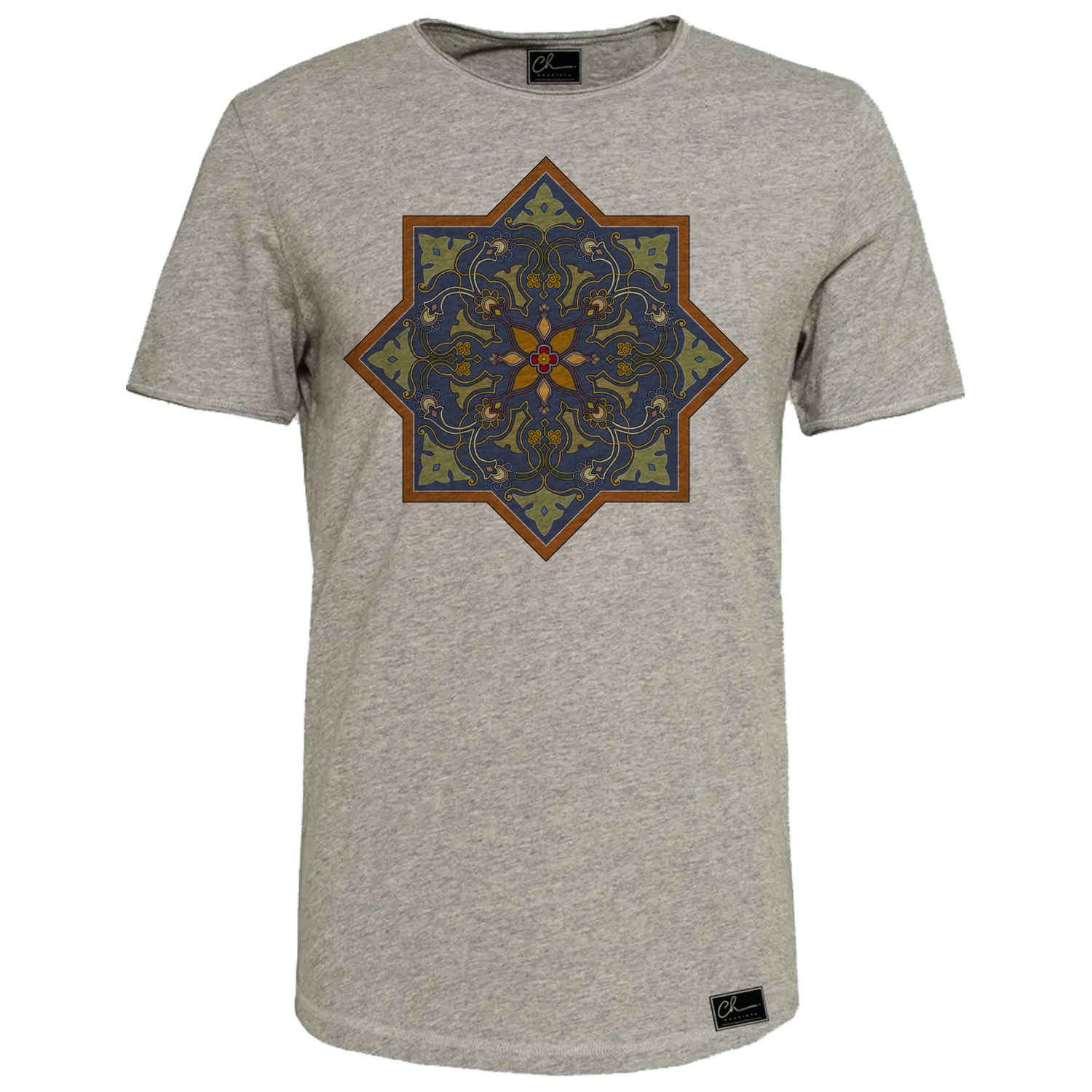 Price and Buy Gray Cotton Short Sleeve T-Shirt Model Dara – Soft & Stylish